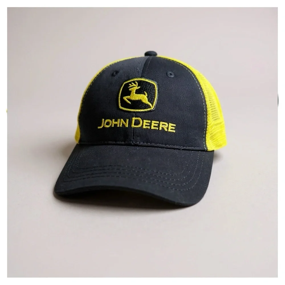 John Deere Black‎ and Yellow Hat
